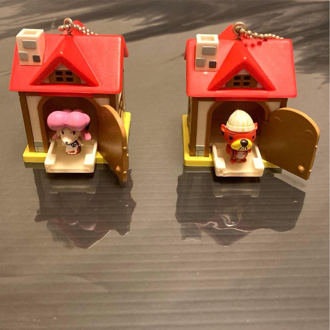 おいでよどうぶつの森 ミニミニハウスキーチェーン＆フィギア