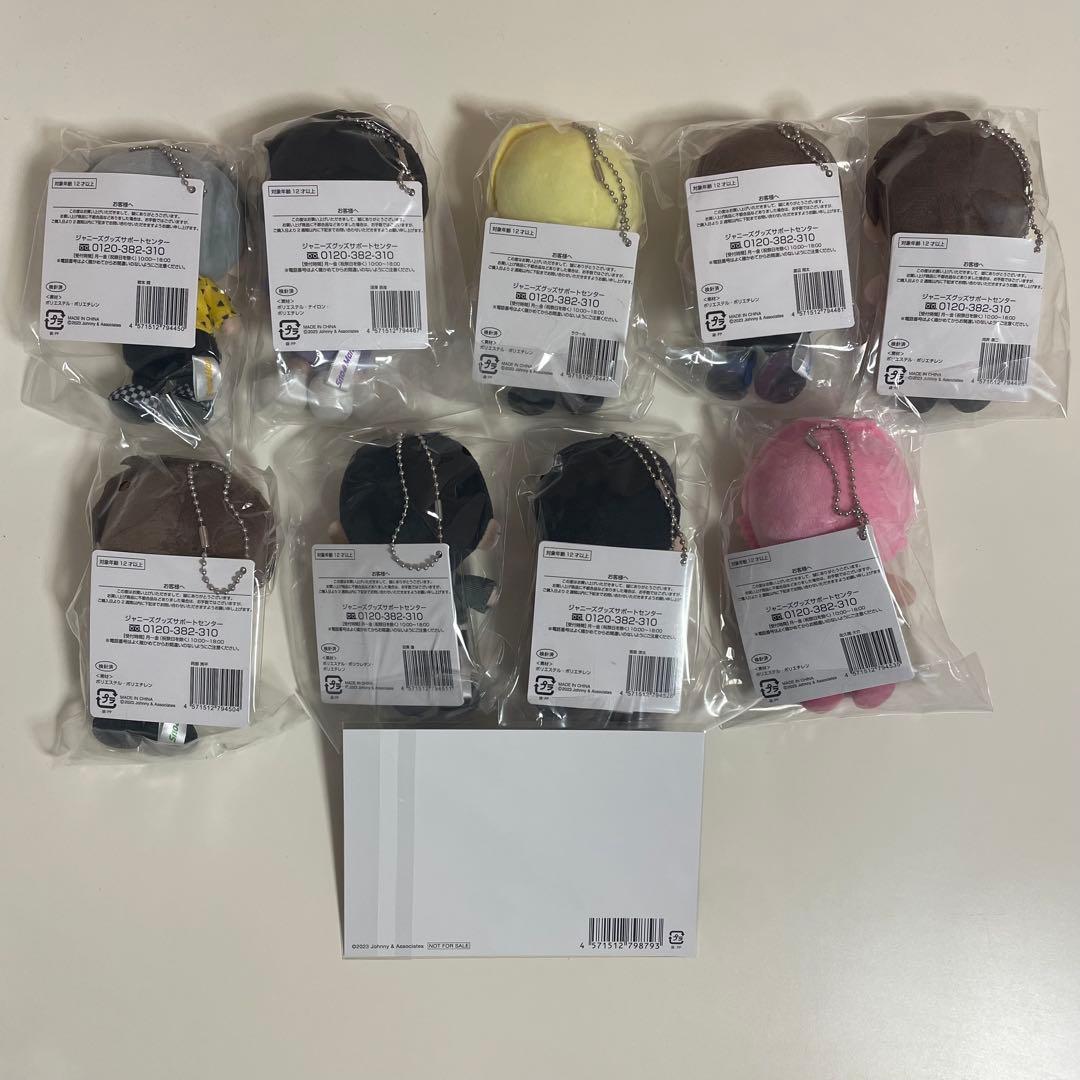 最終値下げ】Snow Man すのチル ぬいぐるみ 9人全員セット【新品