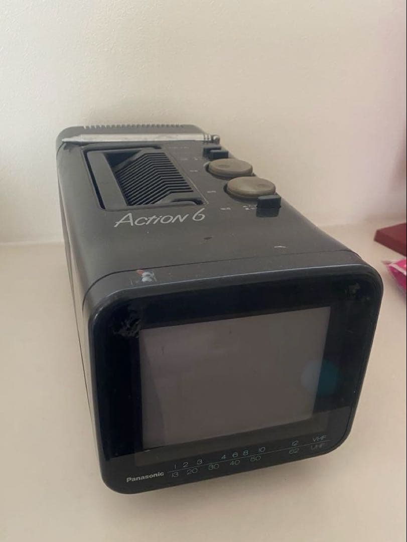 Panasonic TH6-X3V 6インチ ブラウン管ポータブルテレビ - メルカリ