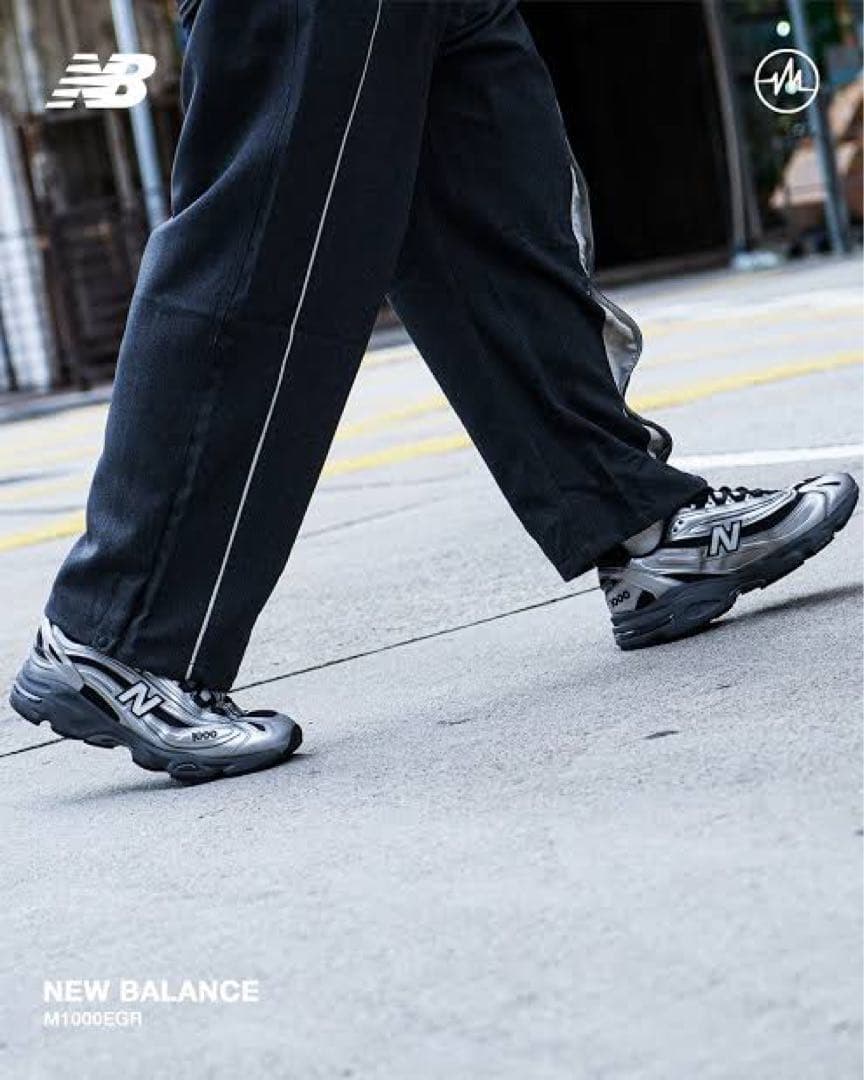 28.5cm ニューバランス M1000EGR シルバー ブラック
