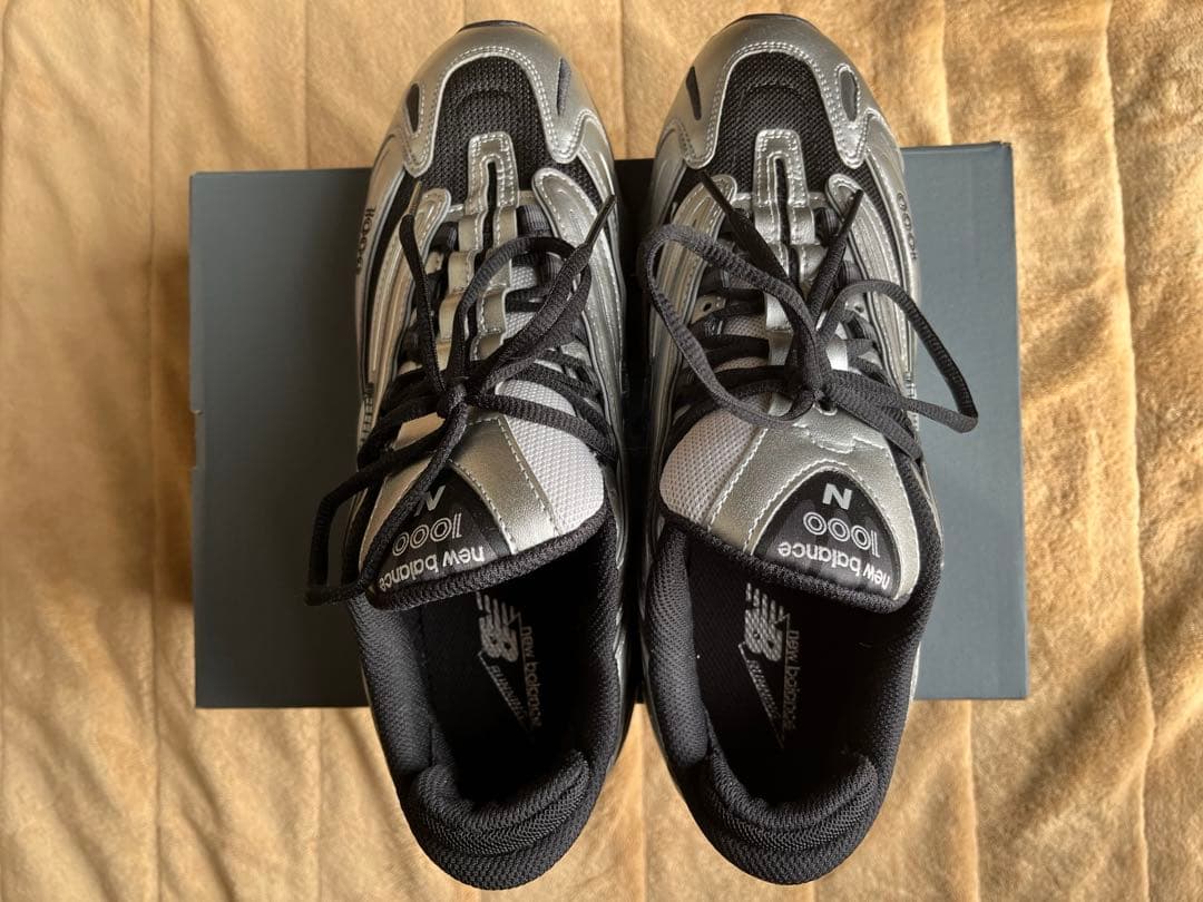 28.5cm ニューバランス M1000EGR シルバー ブラック