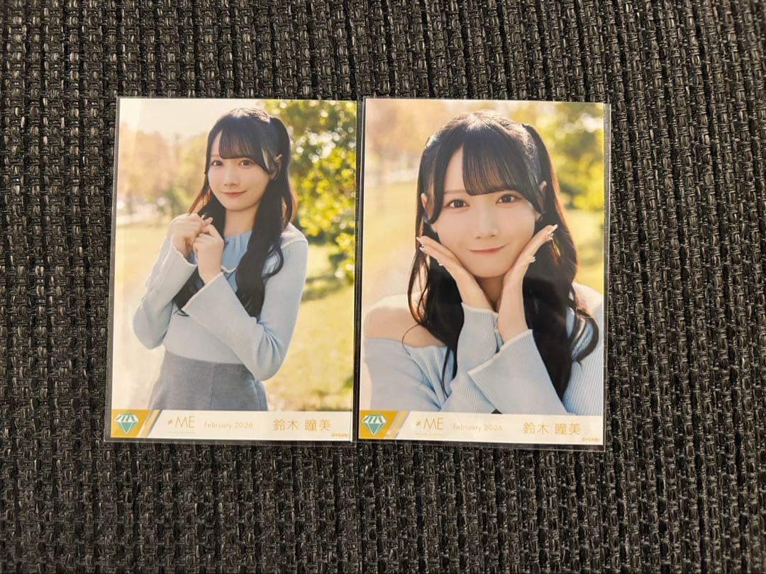 ノイミー 鈴木瞳美 生写真 セミコンプ きゅんかわ人生 ヨリチュウ