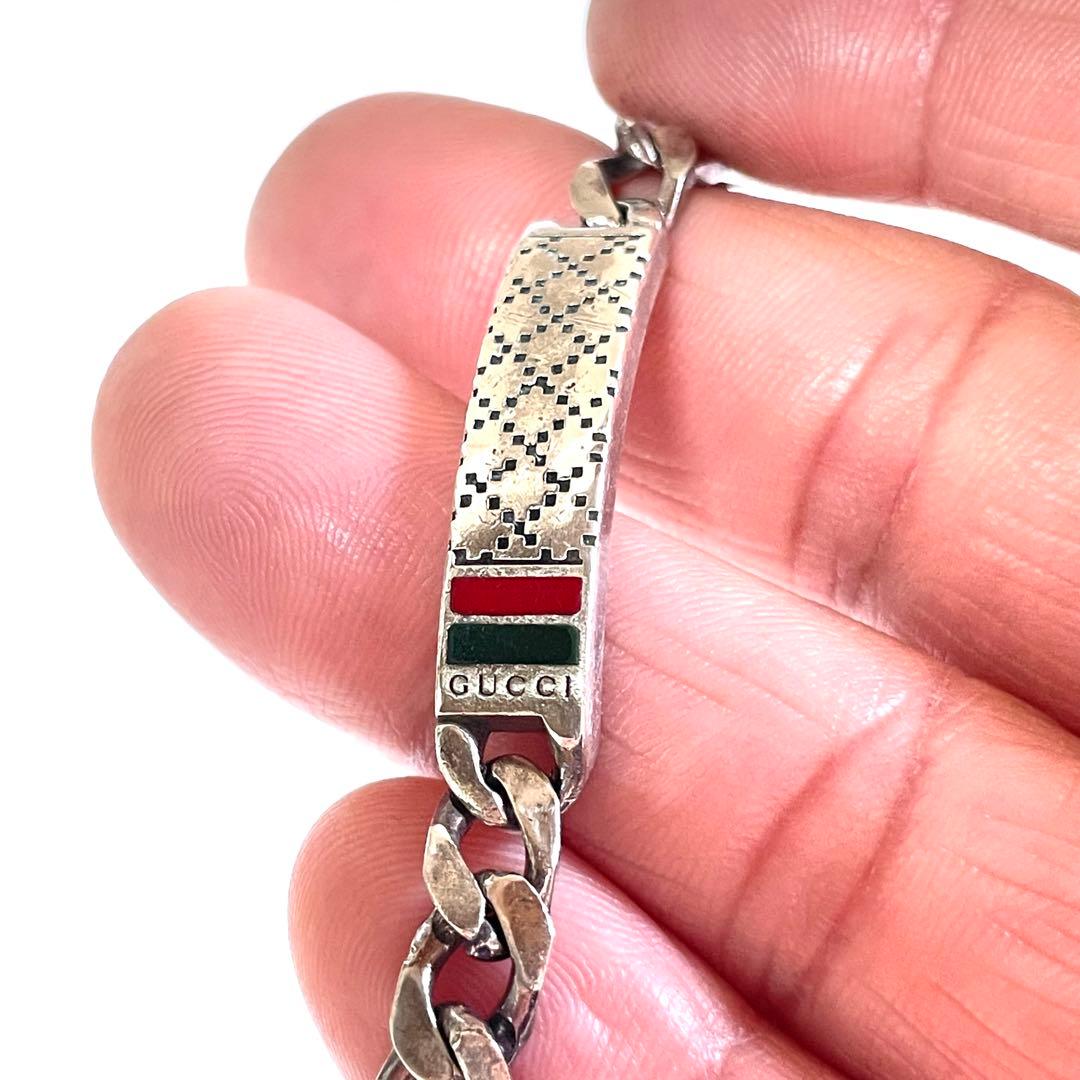 GUCCI』 グッチ シルバー ディアマンティッシマ ブレスレット19 - メルカリ