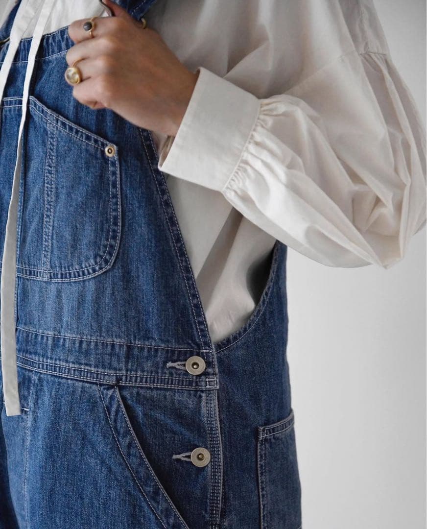 ハグオーワー＊デニムオーバーオール＊サイズ1