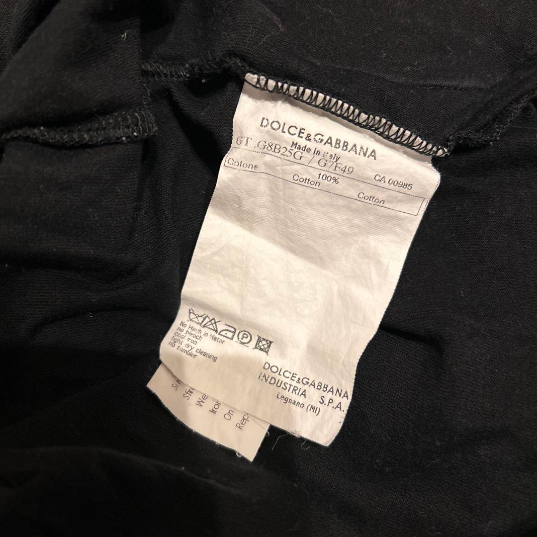 美品】DOLCE & GABBANA 高級半袖tシャツ 刺繍ワッペン 古着46 - メルカリ