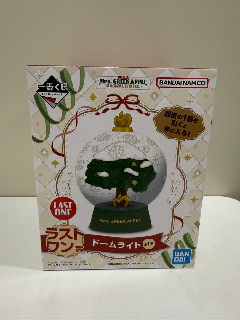 Mrs. GREEN APPLE ミセス 一番くじA賞ぬいぐるみ＆ドームライト