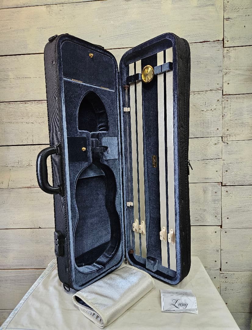 ラング Lang ヴァイオリンケース バイオリン 湿度計付き 現品処分】Lang バイオリンケース - 日響楽器