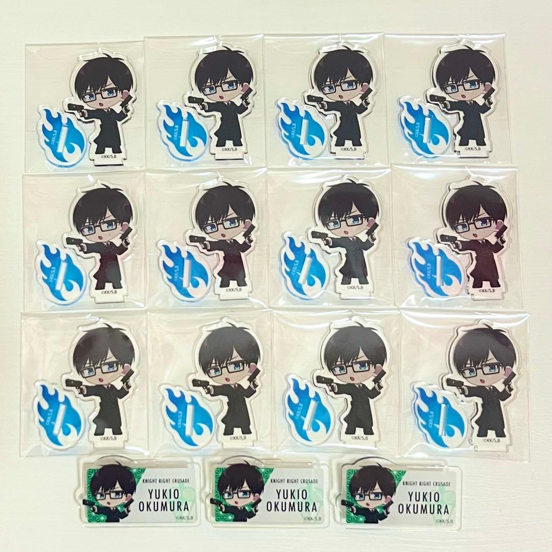 青の祓魔師 青エク 奥村 雪男 Seria アクスタ アクリルスタンド バッジ