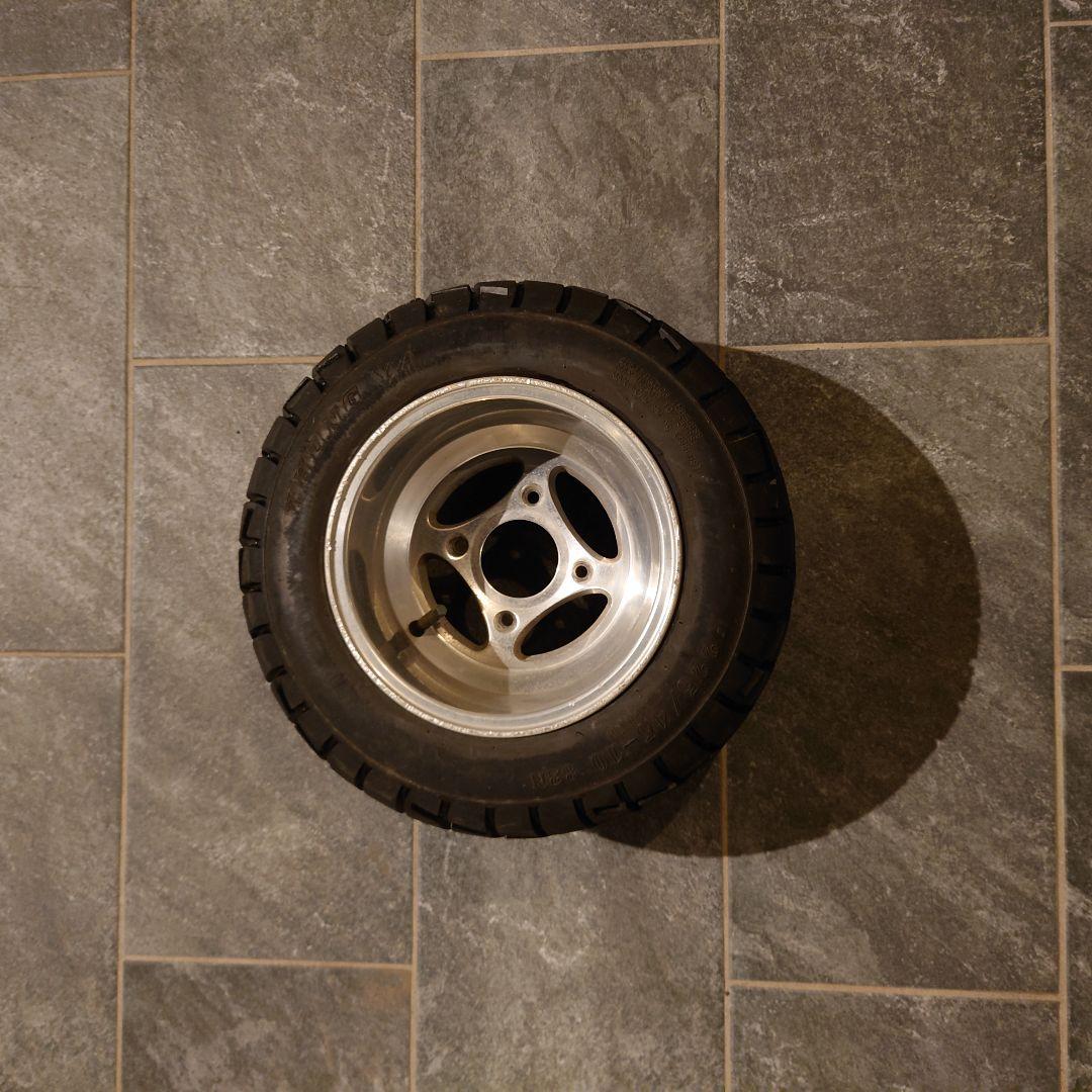 ジャイロ X キャノピー 10インチ リア ホイール 太足 3輪 アルミ ジャイロキャノピー・UP・X用 ホイール タイヤ set 225/45-10 | HONDA