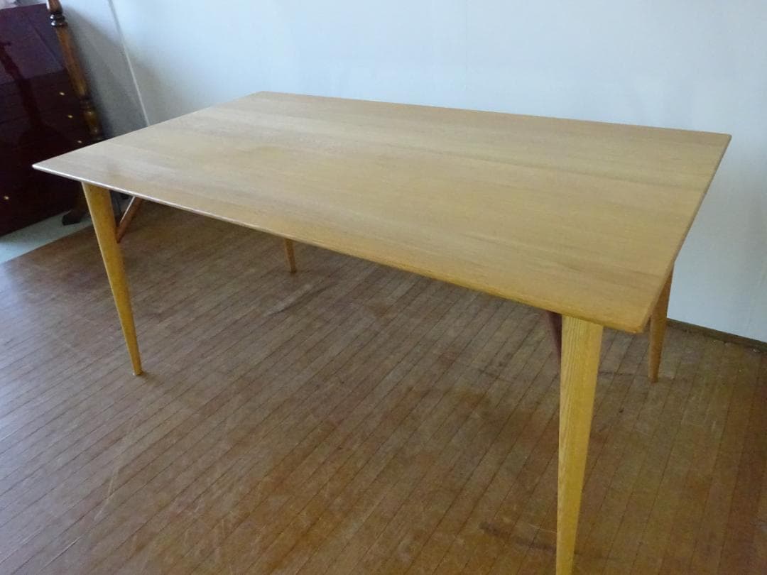 けんた様専用 日進木工 WHITE WOOD ダイニングテーブル W150 美品