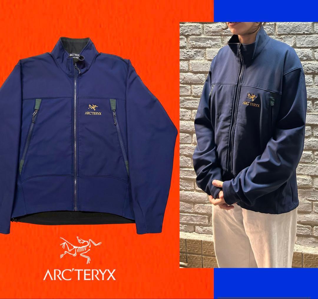 スペシャルArc'teryx 金刺繍Navy Gamma SV Jacket L - メルカリ