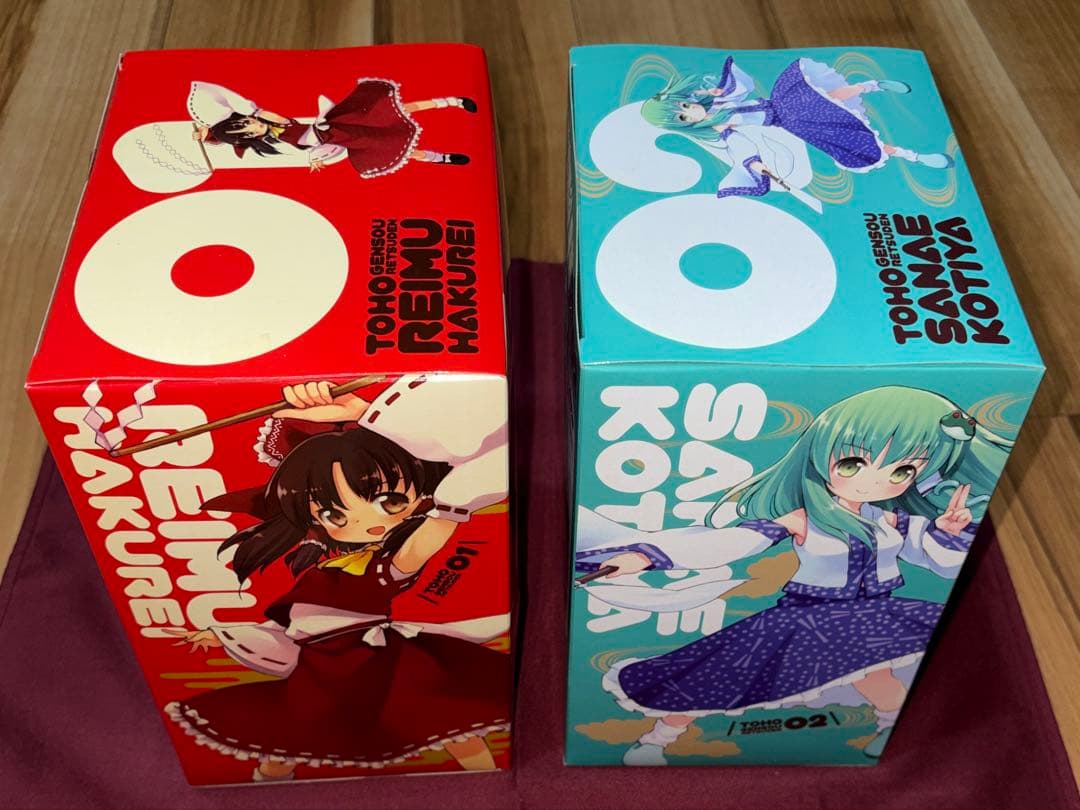 新品未開封】 東方幻想列伝 博麗霊夢 東風谷早苗 とらのあな