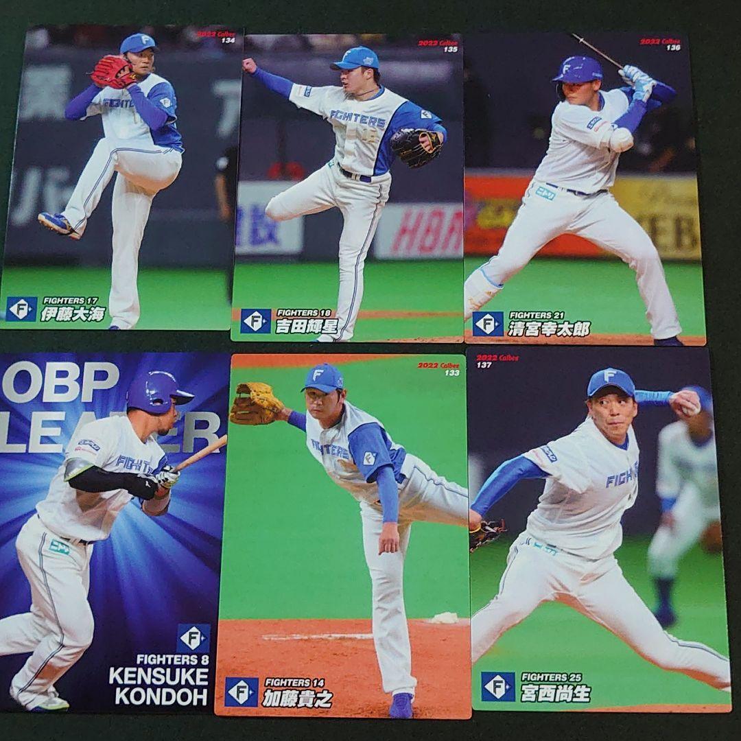 プロ野球チップス 2022 第2弾 北海道日本ハムファイターズ セット