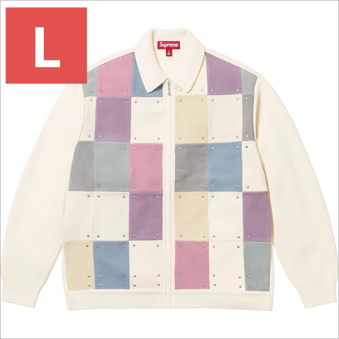 Studded Suede Zip Up Cardigan ジップ カーディガン - メルカリ