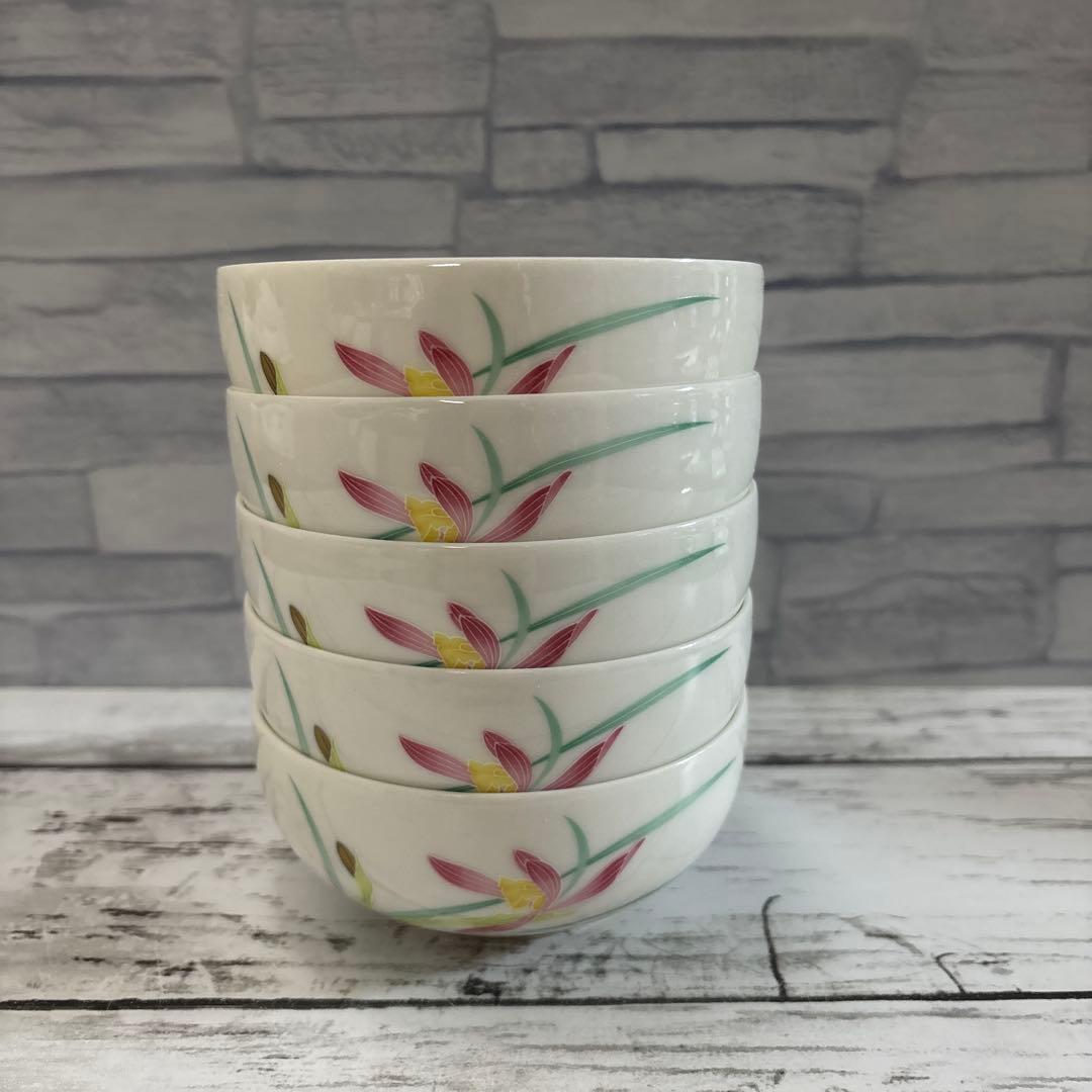 新品未使用】香蘭社 金彩小鉢揃 5客セット 昭和レトロ 最終お値下げ