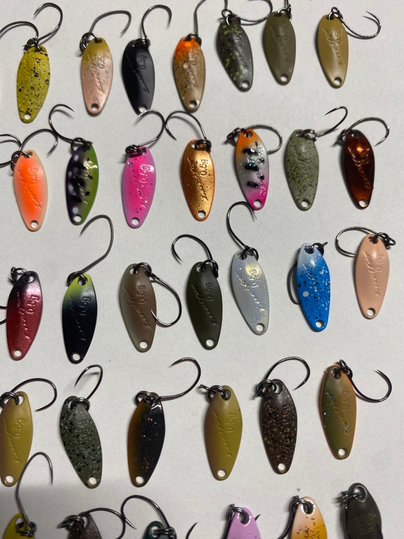 アールグラット　ルシフェル　0.5g 63個、新品4個、ブランク　まとめ売り