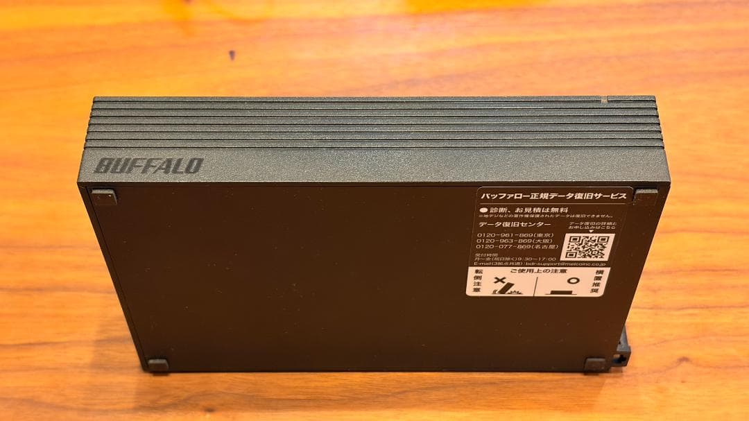 外付けHDD 4TB BUFFALO HD-EDS4.0U5-BA - メルカリ
