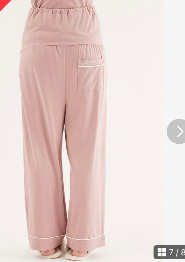 ジェラートピケ マタニティパジャマ 上下セット - メルカリ