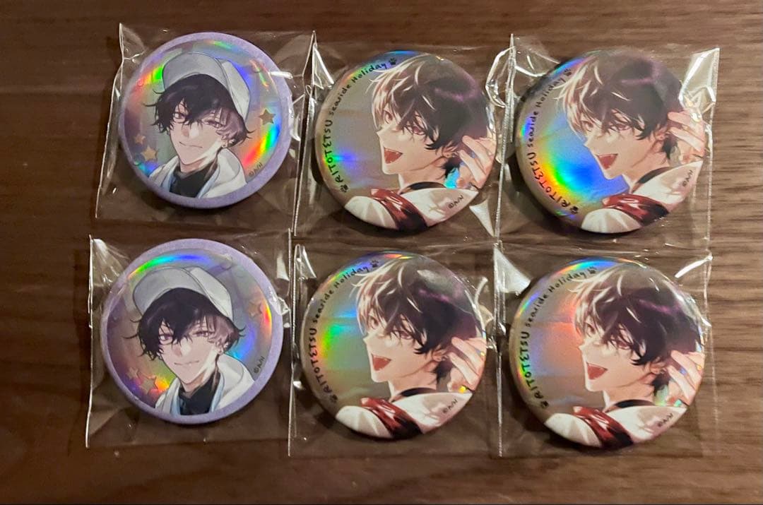 にじさんじ RITOTETSU 缶バッジ 佐伯イッテツ - メルカリ