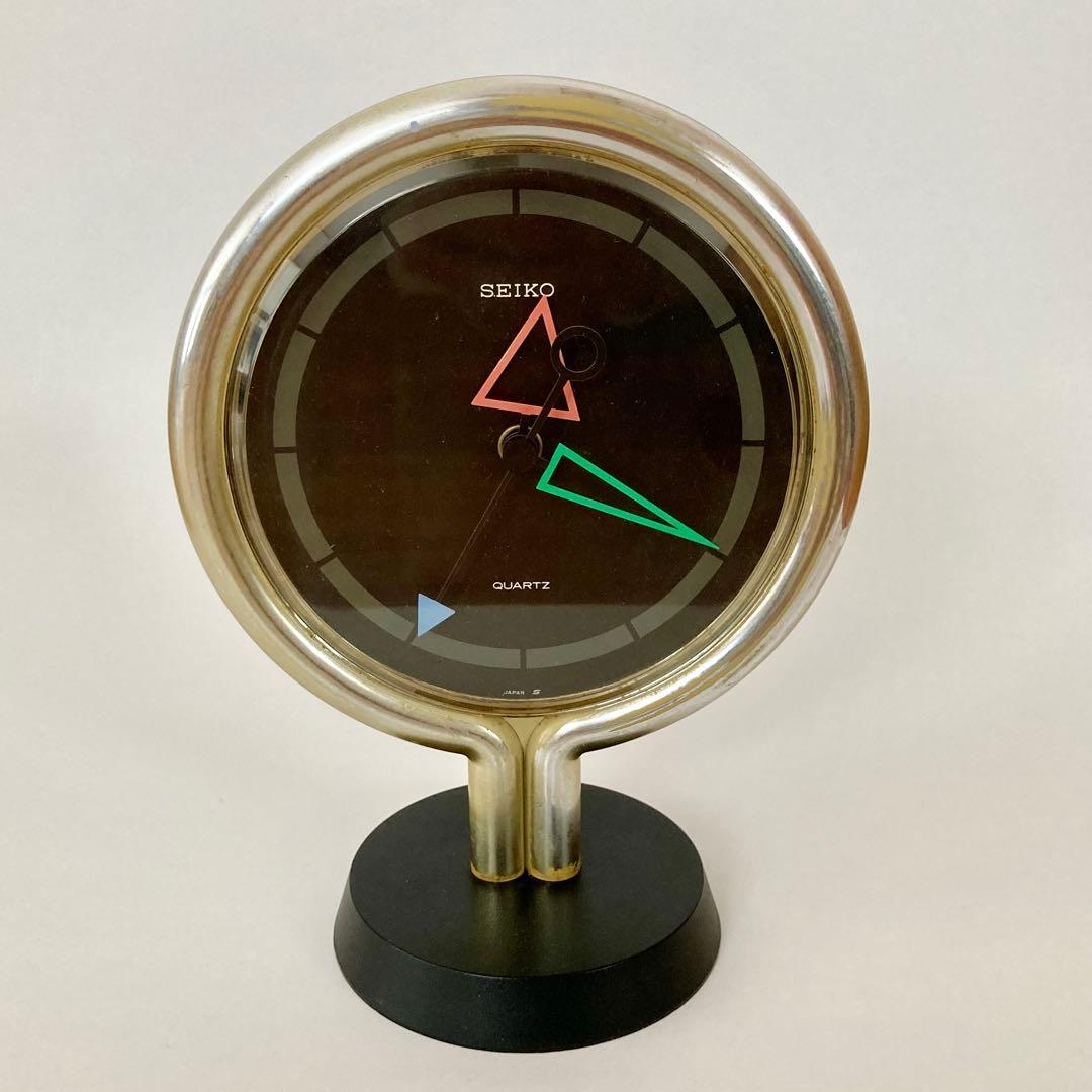 SEIKO ポストモダンデザイン置時計 - メルカリ