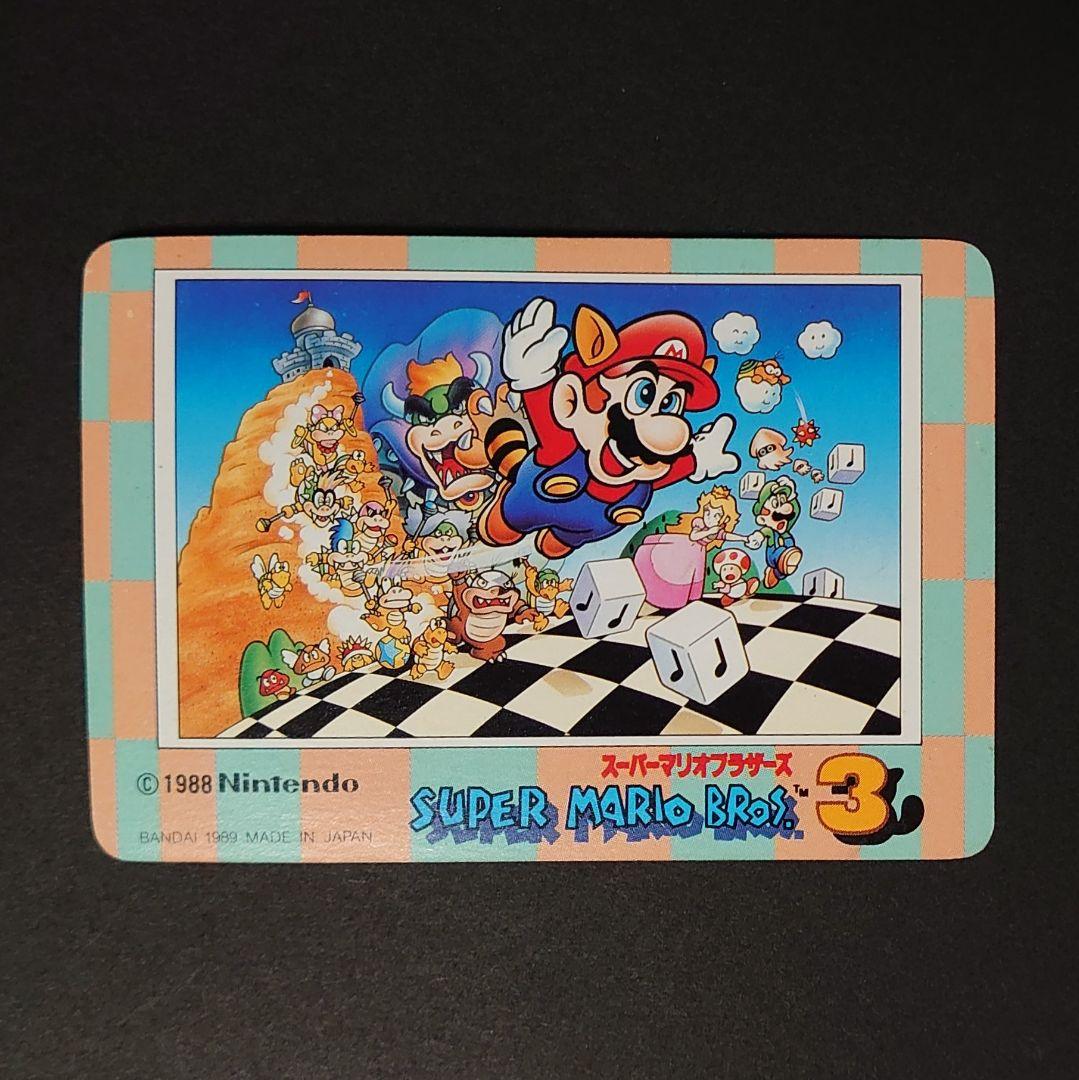スーパーマリオブラザーズ3 カードダス 10 ブーツマリオ - メルカリ