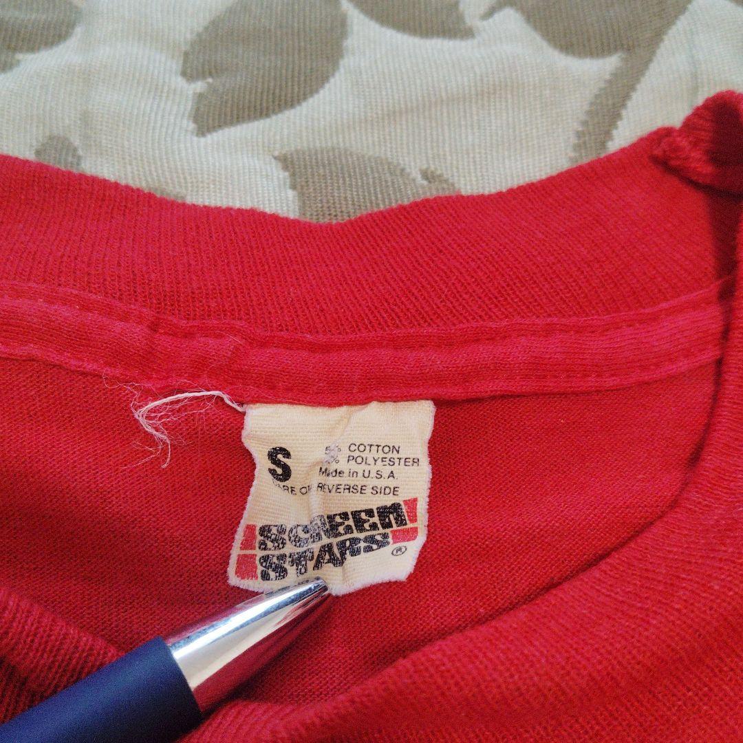 90's Fugazi 赤 Tシャツ