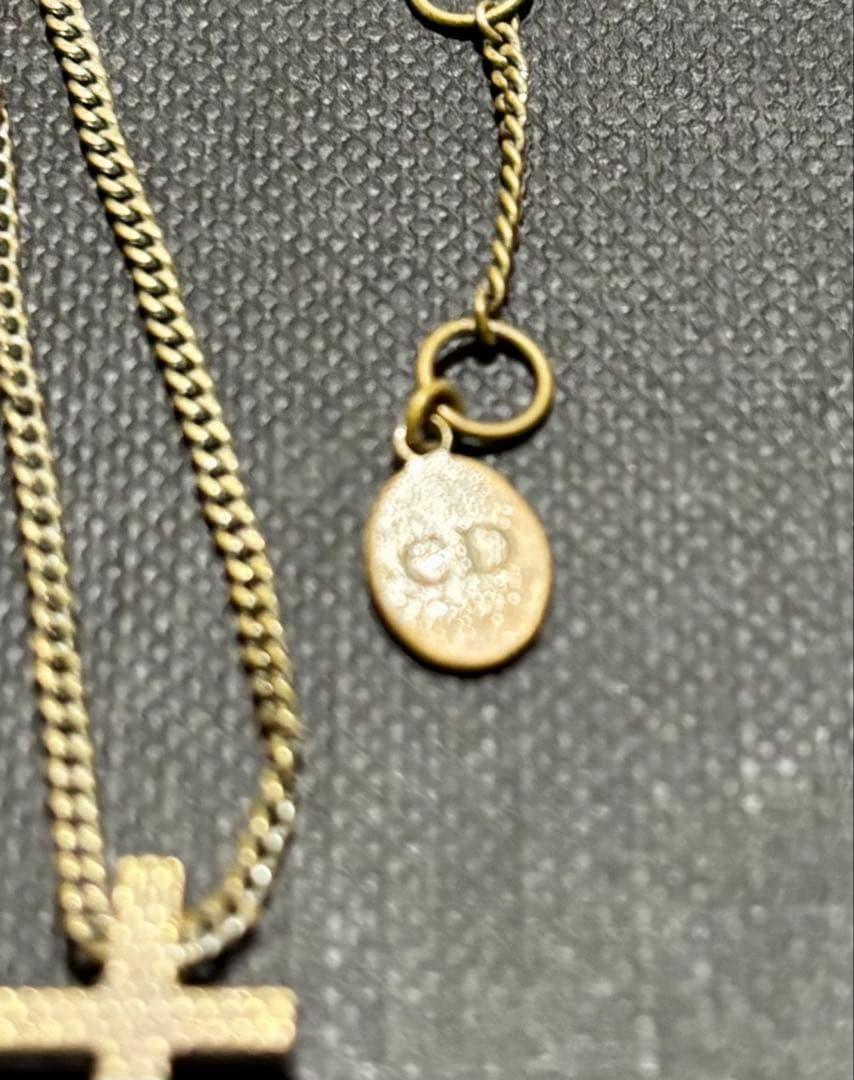 正規品 Dior Homme クロス ネックレス CD刻印 アーカイブ - メルカリ