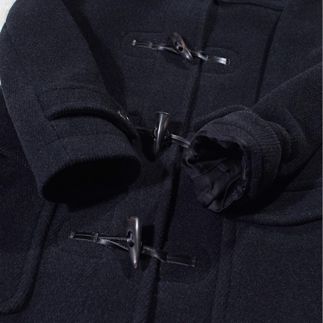 ITALY生地《23区》ヘリテージライン ダッフルコート(32)ヘリンボーン