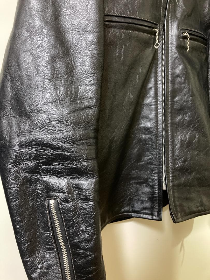 BUCO J-100 シングルライダースジャケット レザー ホースハイド38 M