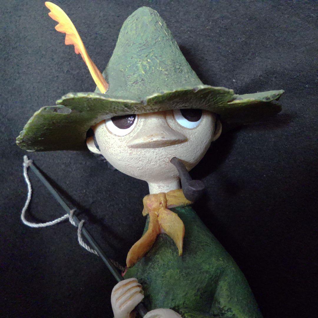 ムーミン　スナフキン　釣り　フィギュア