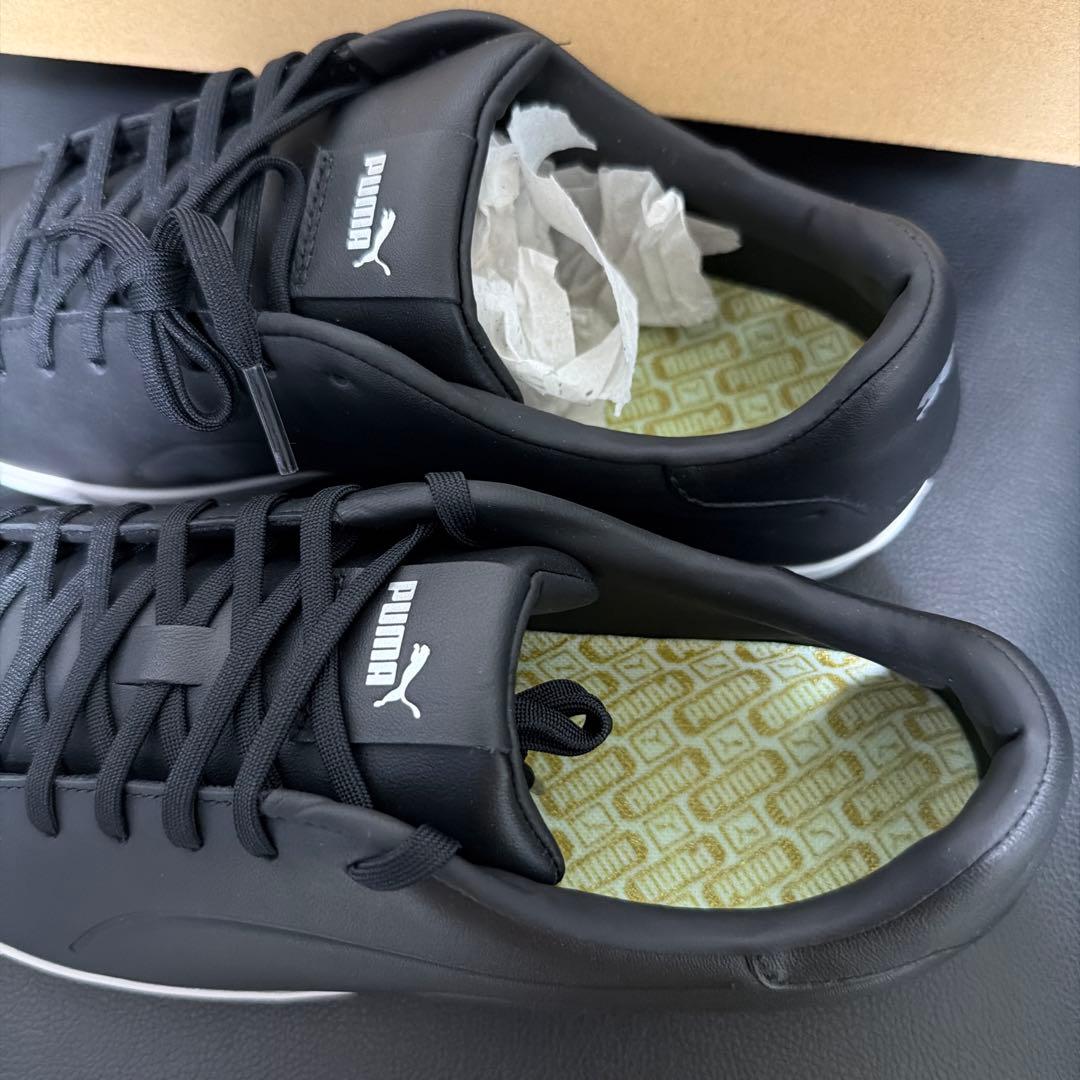 プーマ ゴルフシューズ 黒　27.5cm 新品 スパイクレス PUMA