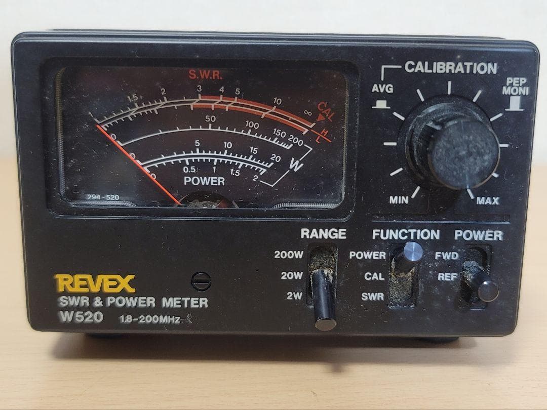 REVEX SWR & POWER METER パワーメーター W520 - メルカリ