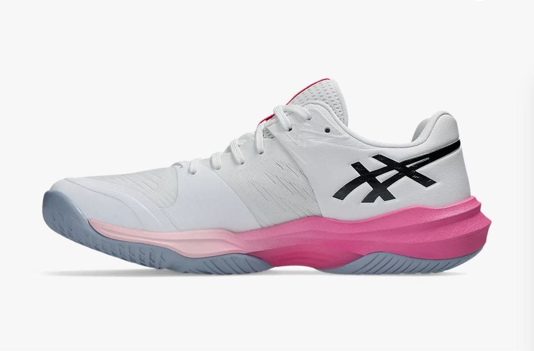 asicsスカイエリートff3 ホワイト/ドラゴンフルーツ　ピンク　26.5cm