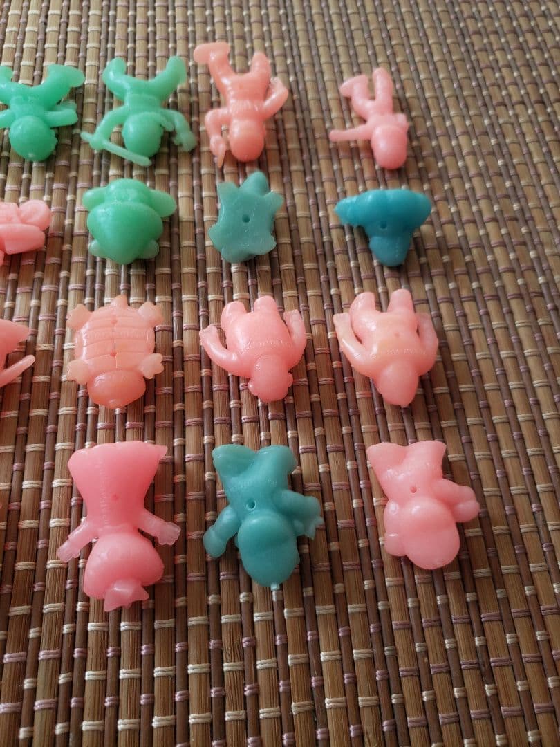 ロッテ　ファミコンチョコ消しゴム1弾フルセット　食玩　ピンク多め　マリオ