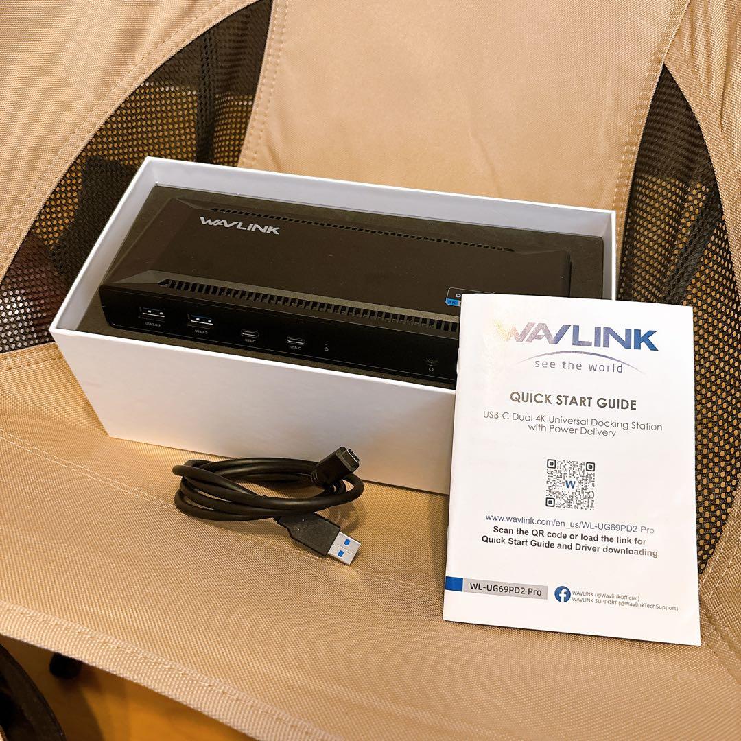 WAVLINK ドッキングステーション WL-UG69PD2 Pro 7cf7da004e68f4d5aa809360eea4b5