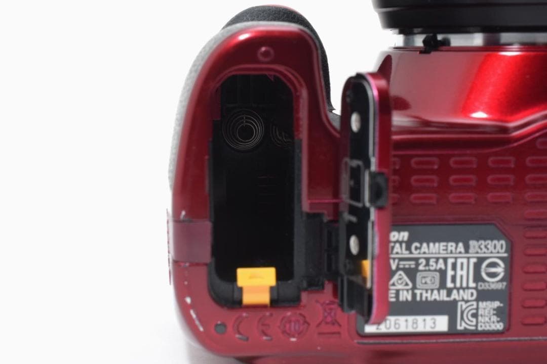 Nikon ニコン D3300 レンズセット デジタル一眼カメラ レッド - メルカリ