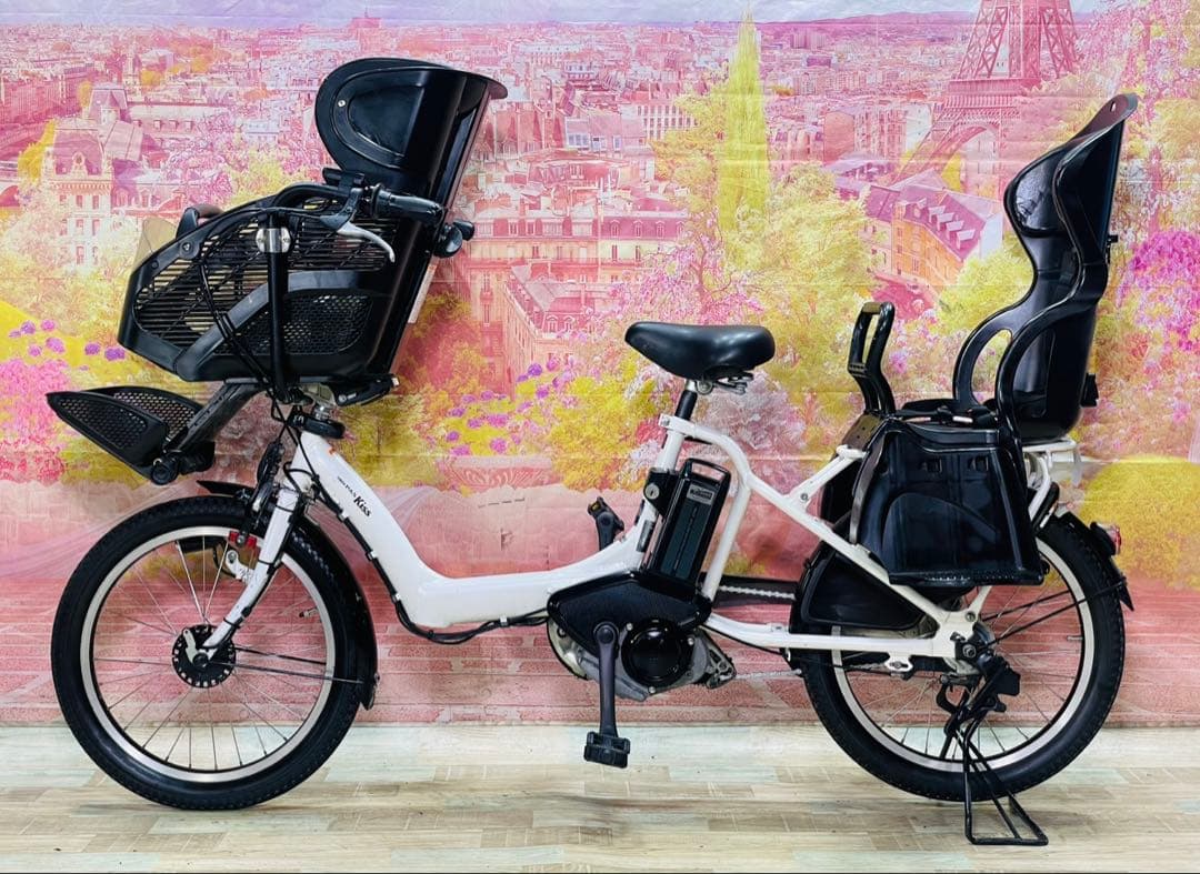 ZK3492 電動自転車 ヤマハ パスキス 子供乗せ 20インチ 送料無料