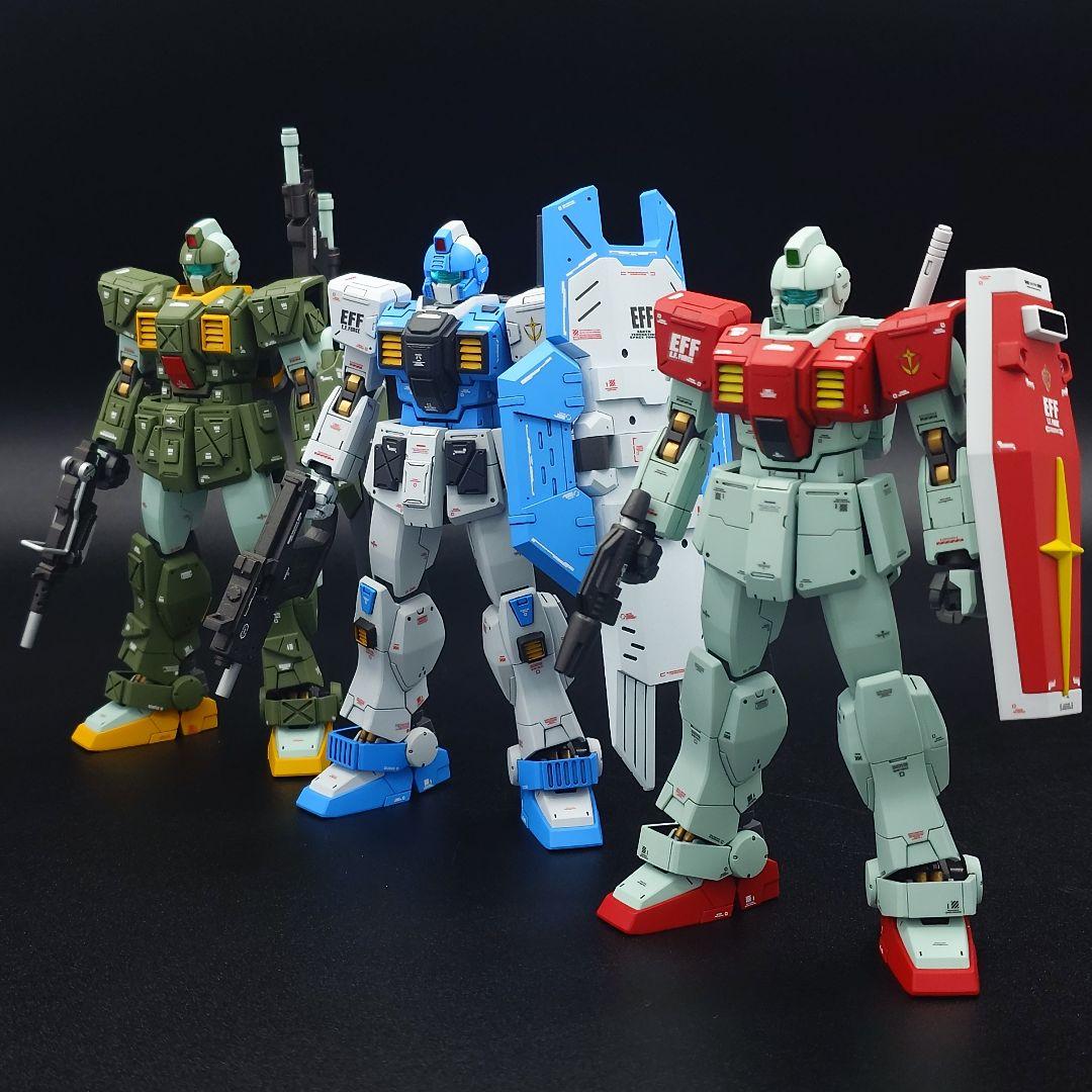 HGUC 1/144　ジムストライカー試作型　全塗装完成品