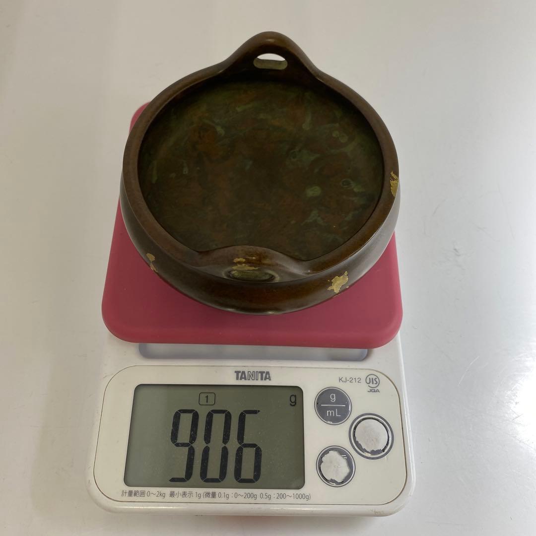 中国古玩 大明宣徳年製 古銅香炉 906g 東Y7-0307☆2Fトトカエ - メルカリ