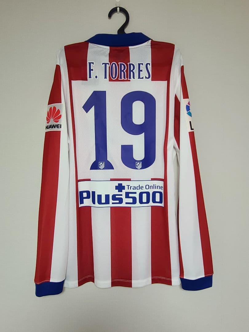 14-15 アトレティコ・マドリード 選手用 長袖 トーレス ユニフォーム アトレティコ・マドリード ユニフォームショップ 2014/2015 Atletico