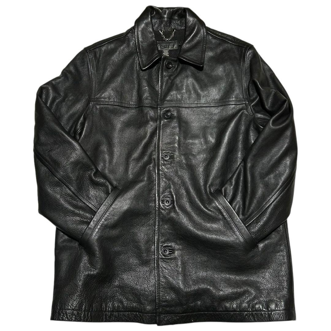 j.crew】 カーコート 90s 野村訓市90s VINTAGE J.CREW レザー