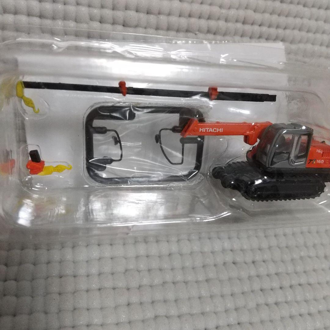 ザ建機 5台 Nゲージ〈45tリーチスタッカー/クレーン/ミキサー車〉未開封