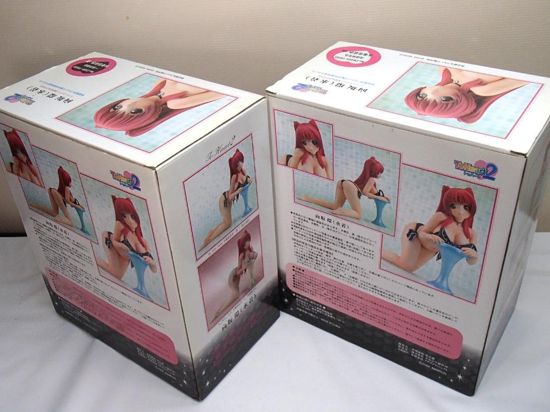 ToHeart2 向坂 環 1/5.5水着フィギュア 2体セット クルシマ製作所