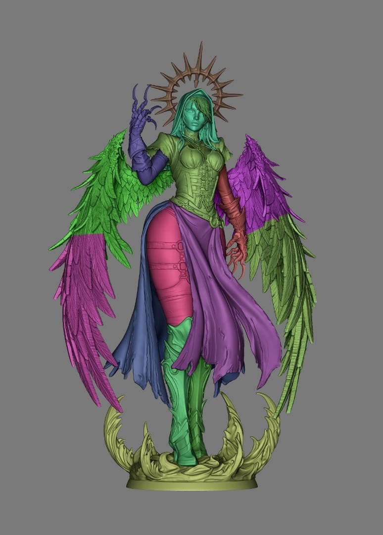 1/6 未塗装未組立 フィギュア ガレージキット 堕落した修道女 オリジナル