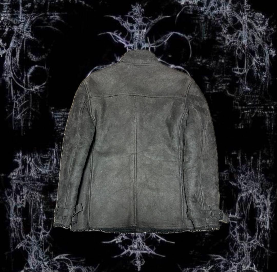 00s archive ムートン ジャケット y2k 平成初期 ギャル男Punk - メルカリ