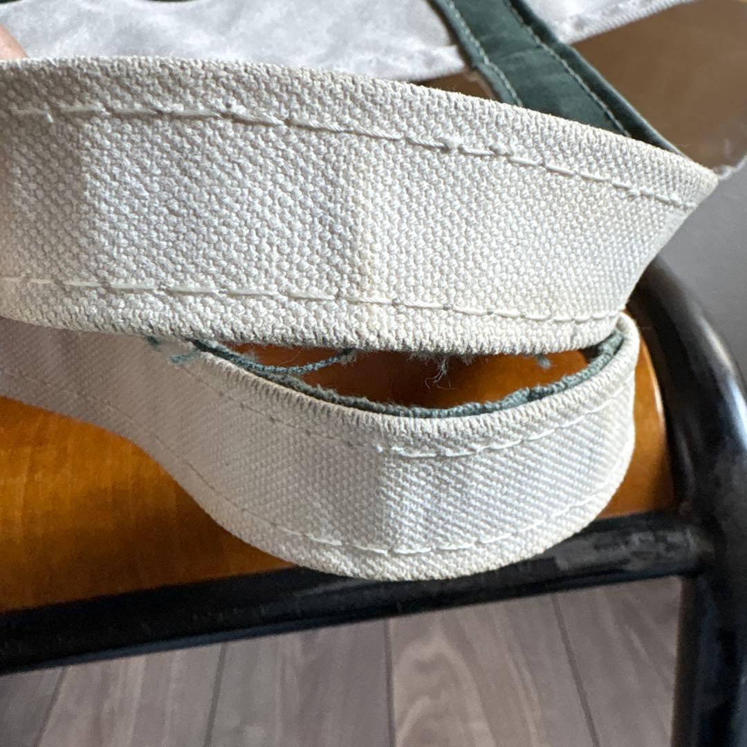 L.L.Bean ボートアンドトート トートバッグ　グリーン　ロゴ入り