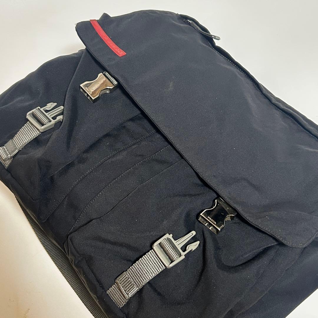 良品】プラダスポーツ メッセンジャーバッグ 斜め掛け 4VA438 - メルカリ