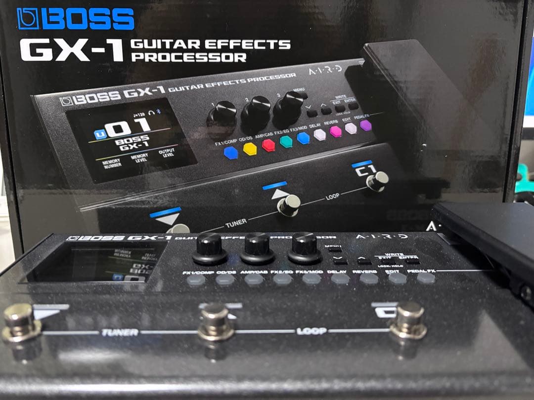 s*w様 BOSS GX-1 ギターエフェクター BOSSからギター用マルチエフェクター「GX-1」が発売！