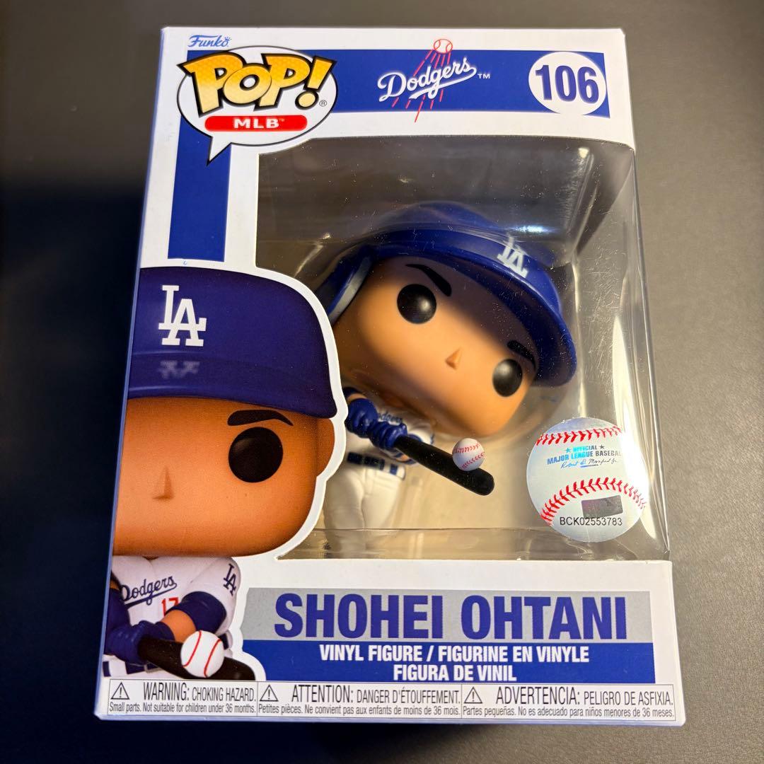 新品 未開封 大谷翔平 ドジャース 二刀流 POP！ MLB フィギュア 2体