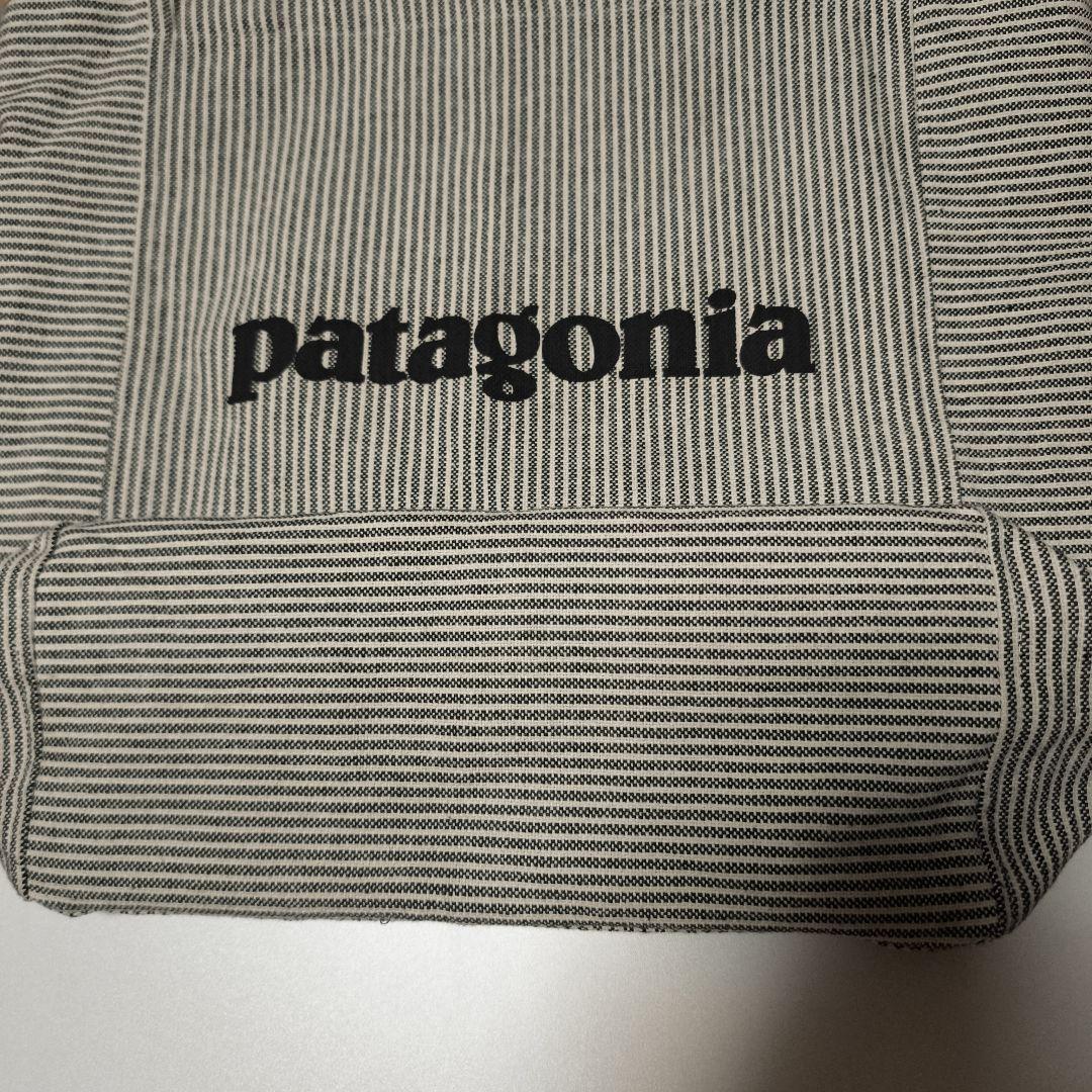 パタゴニア リサイクルマーケットトート FIFS ストライプ ホワイト